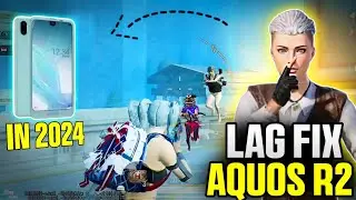 Lag Fix 😍 Sharp Aquos R2 in 2024 | Aquos R2 Pubg Test 2024 🔥