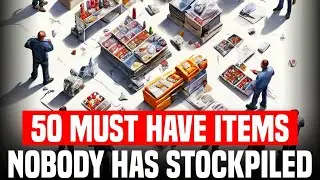 50 PREPS Every Prepper Should STOCKPILE (Emergency Food Supply)