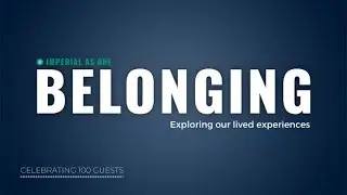 Celebrating 100 Belonging guests - Professor Waljit Dhillo