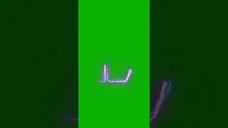 Neon Like Button on green screen - Like Button Neon Effect on Green Screen 
