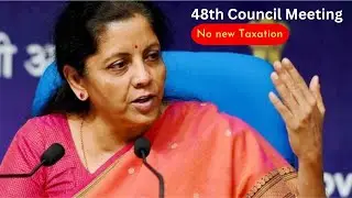 48th council meeting | NO any GST increase on any item