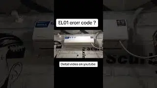 EL01 erorr code #dawlanceerorrcode #shortvideo #r32gas #shortsviral