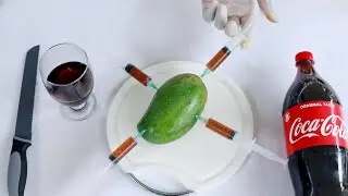 Mango Experiment | Coca Cola Vs Apple | Injecting Coke Into Mango