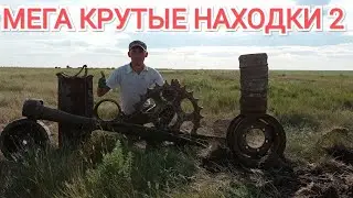 Metal digger in Kazakhstan