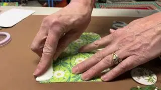 Junk Journal Workshop Folding and Burnishing the Mini Folio Cover