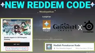 New Reddem Code - Genshin Impact × SteelSeries ( Reward 50 primogem )