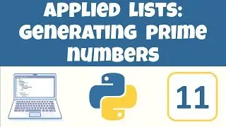 Python Lists tutorial: generating a list of prime numbers