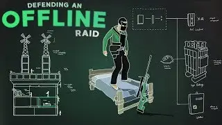 Rust - The Journey: DEFENDING an OFFLINE Raid.