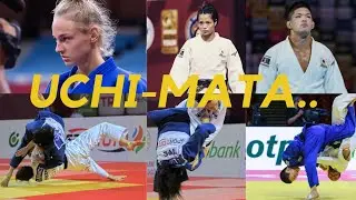➡️ UCHI-MATA HIGHLIGHTS...IN JUDO TECHNIQUES...