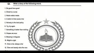 1st year English important stories 2023