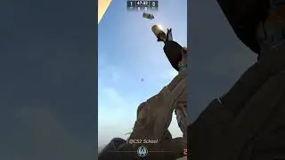 CS2 Mirage - B-Site Short Smokes - #Cs2 #CounterStrike