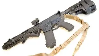 AR Pistol and UTG Alpha Battle Carrier