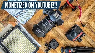 FIRST month MONETIZED on YOUTUBE