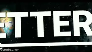 Amv - typography treat you better Alighmotion