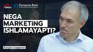 Nega marketing ishlamayapti? | Azizjon Gapparov