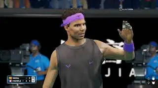 AO Tennis 2 Rafael Nadal Vs Gael Monfils