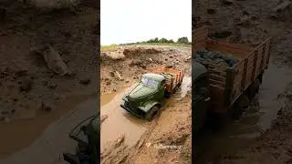 Зил-157 на Радиоуправлении Везёт Арбузы по Бездорожью #short #shorts #rc