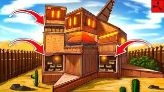 I Built a Triple Bunker with MULTIPLE Secret rooms in Rust...