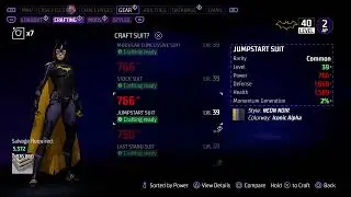 Gotham Knights: Batlady, New game+, hard