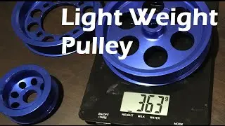2JZ & 1JZ Lightweight Aluminum Pulley Upgrade
