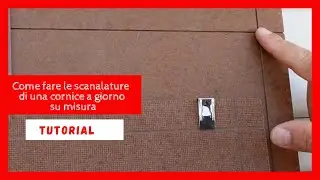 Come fare le scanalature di una cornice  al banco sega #faidate #woodworking #tutorial #falegnameria
