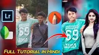 Photo Editing With Girl | Girl Add on photo editing in Autodesk | CB Photo Editing | HB EDITOGRAPHY