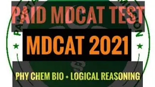 pmc PAID practice papers MDCAT 2021