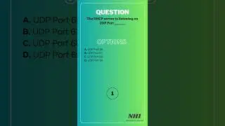 Dynamic Host Configuration Protocol (DHCP) | Practice Questions and Answers | MCQ-15