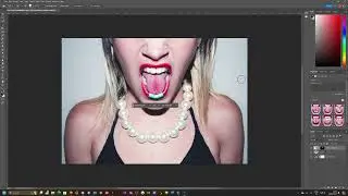 Generative AI strawberry tongue