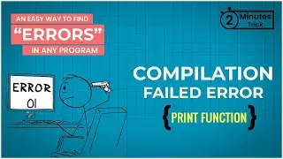 Compilation failed error | Find any 