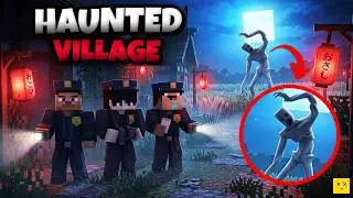 Haunted Village 😨 Minecraft Horror story in hindi