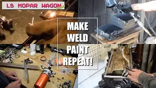Oil pan and dipstick install + misc paint and progress!