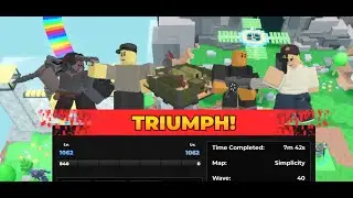 (OUTDATED) Roblox TDS | Frost mode speedrun 7m 42s