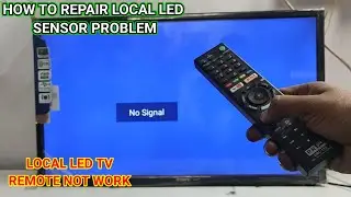 Sony Clone Led Tv Remote Not Working || Led Tv Sensor Problem