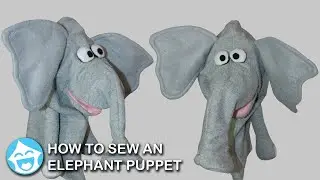How to Sew an Elephant Puppet