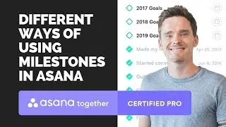 Different ways to use milestones in Asana