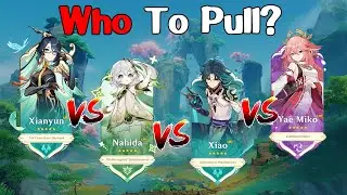 Xianyun vs Nahida vs Xiao vs Yae Miko Rerun Banners, Who To Pull? | Genshin Impact 4.4