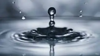 Crystal Water Drop 💧✨ | AI Satisfying ASMR in 8K Slow Motion