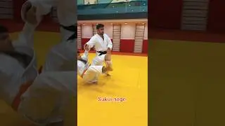 Judo leg grab throws #shorts #judo