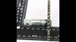 Полумесяц кикстартера (заводной сектор) Honda DIO (L-56mm), видеообзор с размерами