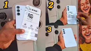 Samsung galaxy A35 5G back Glass Protector |Back Lamination Full Body Cover Skin Wrap #youtubeshorts