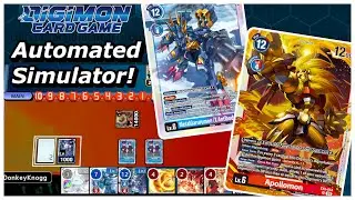 DIGIMON AUTOMATED SIMULATOR!!! EX5 Gameplay