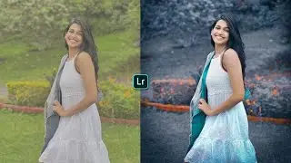 Lightroom colour🎨 greading photo editing | blue dark tone photo editing #lightroomediting