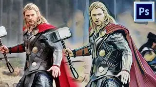 Cara Membuat Foto Jadi Vektor | Jagoan Thor