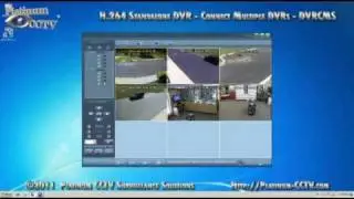 DVRCMS - Connect to Multiple DVRs at once - DVR-700x H.264 Standalone DVR