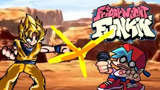 Friday Night Funkin': Saiyan Courage (VS Goku) Full Mod [Hard]