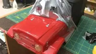 Toyota LC40 rc body