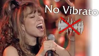 Removing VIBRATO From Prime Mariah Carey's Vocals!