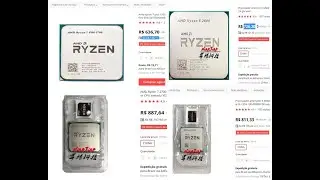 Qual melhor CPU Barato da AMD ? Ryzen 7 1700X vs Ryzen 5 2600 vs Ryzen 7 2700 vs Ryzen 5 3500X !