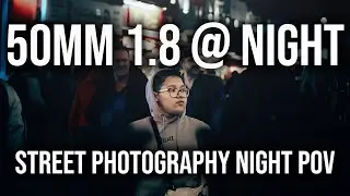 This Lens is Underrated by Most | 50mm 1.8 Night Photography POV in London